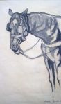 Verkocht.Pieck.Adri Pieck.1894-1982. Paard. 